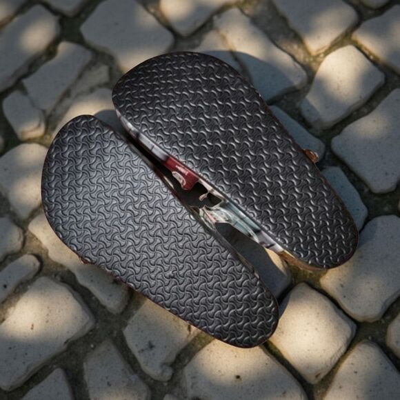 NWOB Summer Holidays Cork Insole Clog Mary Jane Sandals Size 38 US 7.5 - Picture 7 of 8